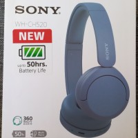Стереонаушники Bluetooth Полноразмерные Sony WH-CH520 синие