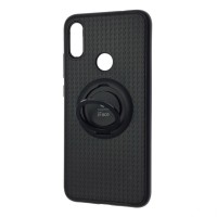 Чехол-накладка для Xiaomi Redmi 7 силикон iface с держателем чёрный