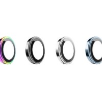 Защитное стекло для задней камеры i-Phone 15 Pro Max Wiwu Lens Guard перламутр