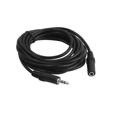 Кабель Jack 3.5mm штекер↔Jack 3.5mm гнездо Perfeo, 5m (J2203) Кабель Jack 3.5mm штекер↔Jack 3.5mm гнездо Perfeo, 5m (J2203)