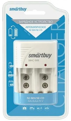 Зарядное устройство SMARTBUY 505 (пустое, АА, ААА, 9V) (1/80) Зарядное устройство SMARTBUY 505 (пустое, АА, ААА, 9V) (1/80)