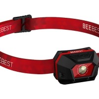 Налобный фонарь Xiaomi Bee Best Ultra Light FH100 красно-чёрный