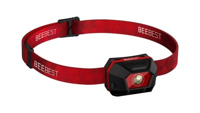 Налобный фонарь Xiaomi Bee Best Ultra Light FH100 красно-чёрный Налобный фонарь Xiaomi Bee Best Ultra Light FH100 красно-чёрный