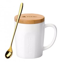 Керамическая кружка с бамбуковой крышкой Xiaomi Tomic Ceramic Cup (TC1316U) белая Керамическая кружка с бамбуковой крышкой Xiaomi Tomic Ceramic Cup (TC1316U) белая