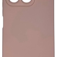 Накладка для Huawei Honor X8A Silicone cover без логотипа пудро