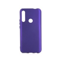 Накладка для Huawei P Smart Pro/9X/9X Pro/Y9S Silicone cover фиолетовая
