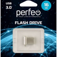 3.0 USB флеш накопитель Perfeo 16GB M06 металлическая