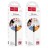 Usb Кабель-зарядка Lightning Hoco X53 Angel 2.4A 1м плоский силиконовый чёрный