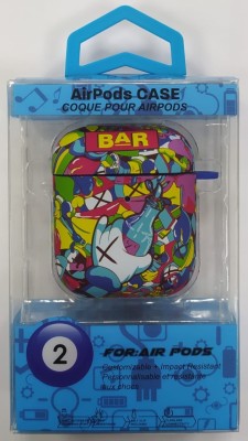 Силиконовый светящийся в темноте чехол для AirPods 1/2 Luxo Kaws рисунок №25 Силиконовый светящийся в темноте чехол для AirPods 1/2 Luxo Kaws рисунок №25