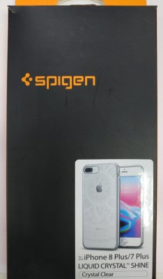 Клипкейс Spigen для i-Phone 7 Plus Liquid Crystal Shine, прозрачный (043CS20961) Клипкейс Spigen для i-Phone 7 Plus Liquid Crystal Shine, прозрачный (043CS20961)