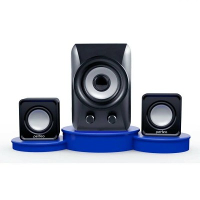 Акустическая система 2.1 Perfeo Podium (PF-5130) сабвуфер 5Вт/саттелиты 2х3Вт пластик черная Акустическая система 2.1 Perfeo Podium (PF-5130) сабвуфер 5Вт/саттелиты 2х3Вт пластик черная