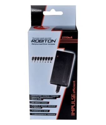 Блок питания Robiton 2250 mA импульсный BL1 (EN2250S) Блок питания Robiton 2250 mA импульсный BL1 (EN2250S)