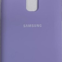 Накладка для Samsung Galaxy S9 Plus Silicone cover лаванда