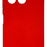 Накладка для Huawei Honor X8A Silicone cover без логотипа красная