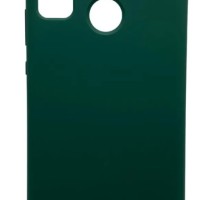 Накладка для Huawei Honor 9X Lite Silicone cover без логотипа зеленая