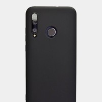 Чехол-накладка для Huawei Honor 20i силикон матовый чёрный