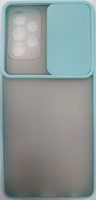Накладка со шторкой камеры Samsung Galaxy A52 5G матовая бирюзовая Накладка со шторкой камеры Samsung Galaxy A52 5G матовая бирюзовая