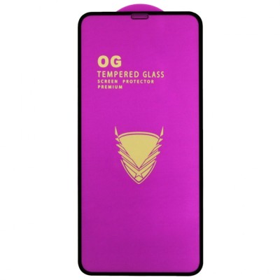 Защитное стекло для Xiaomi Redmi Note 9 OG Purple черное Защитное стекло для Xiaomi Redmi Note 9 OG Purple черное