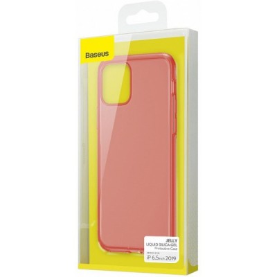 Накладка для i-Phone 11 Pro Max Baseus Jelly liquid silica gel WIAPIPH65S-GD09 Накладка для i-Phone 11 Pro Max Baseus Jelly liquid silica gel WIAPIPH65S-GD09