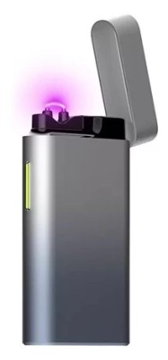 Зажигалка электронная Beebest Plasma Arc Lighter L400 серая Зажигалка электронная Beebest Plasma Arc Lighter L400 серая