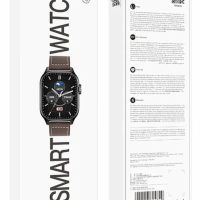 Смарт-часы Hoco Y17 Smart Sports Watch 2.03"/240х296/300mAh черные