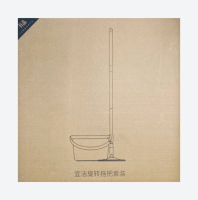 Швабра вращающаяся Xiaomi Appropriate Cleansing с ведром YD-02 белая Швабра вращающаяся Xiaomi Appropriate Cleansing с ведром YD-02 белая