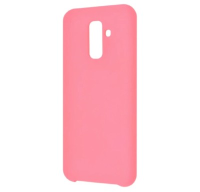 Накладка для Samsung Galaxy A6 Plus (2018) Silicone cover малиновая Накладка для Samsung Galaxy A6 Plus (2018) Silicone cover малиновая