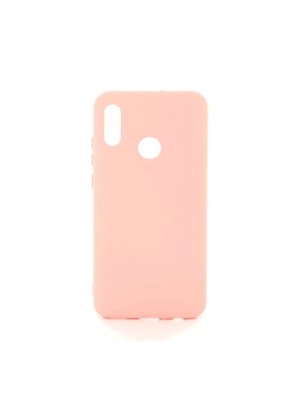 Накладка для Huawei P Smart Silicone cover пудро Накладка для Huawei P Smart Silicone cover пудро