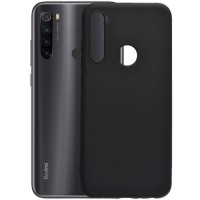 Чехол-накладка для Xiaomi Redmi Note 8T силикон матовый чёрный