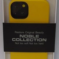 Накладка для i-Phone 13 K-Doo Noble кожаная желтая