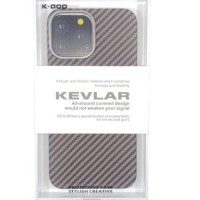 Накладка для i-Phone 13 Pro Max K-Doo Kevlar пластик бронзовая