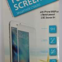 Защитное стекло для i-Phone 6 Plus/6s Plus Smartbuy Light белое