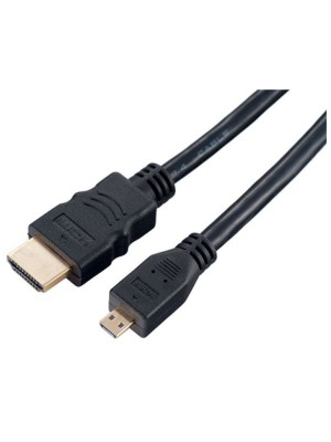 Кабель HDMI - microHDMI v1.4 Perfeo (H1102) 2м Кабель HDMI - microHDMI v1.4 Perfeo (H1102) 2м
