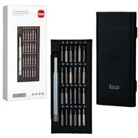 Отвертка с набором Isa Precision Multi-tool Set 24в1 T-24 черный