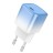Сетевое зарядное устройство - Hoco Frozen Blue - 1-порт Type-С PD3.0/QC3.0 20W - ледяной/белый