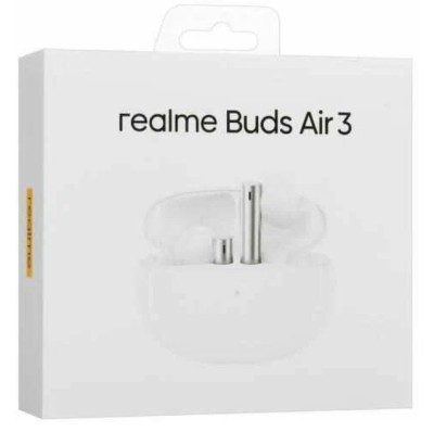 Беспроводные наушники TWS Realme Buds Air 3 BT5.3/30mAh/4ч белые Беспроводные наушники TWS Realme Buds Air 3 BT5.3/30mAh/4ч белые