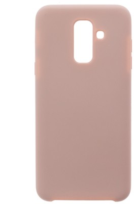 Накладка для Samsung Galaxy A6 Plus (2018) Silicone cover пудро Накладка для Samsung Galaxy A6 Plus (2018) Silicone cover пудро