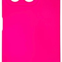 Накладка для Huawei Honor X8A Silicone cover без логотипа розовая