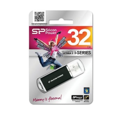 USB флеш накопитель Silicon Power 32GB Ultima II - I Series Black USB флеш накопитель Silicon Power 32GB Ultima II - I Series Black