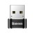 Переходник Baseus Type-C на USB-A3.0 CAAOTG-01 черный