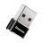 Переходник Baseus Type-C на USB-A3.0 CAAOTG-01 черный