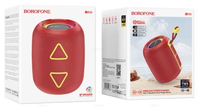 Bluetooth колонка Borofone BR36 красная Bluetooth колонка Borofone BR36 красная