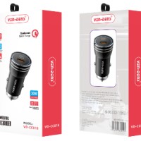 Автомобильное заряд. устр. Ven-Dens CC018 USB-C 30W черное