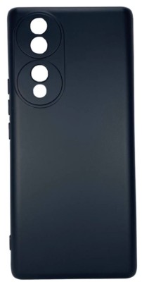 Накладка для Huawei Honor 70 5G Silicone cover без логотипа чёрная Накладка для Huawei Honor 70 5G Silicone cover без логотипа чёрная