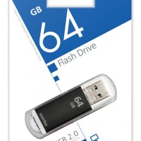 USB флеш накопитель Smartbuy 64GB V-Cut Black (SB64GBVC-K)
