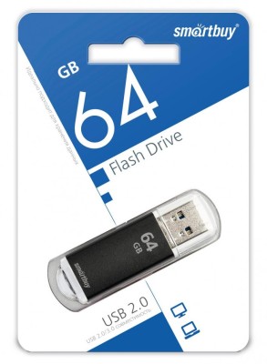 USB флеш накопитель Smartbuy 64GB V-Cut Black (SB64GBVC-K) USB флеш накопитель Smartbuy 64GB V-Cut Black (SB64GBVC-K)