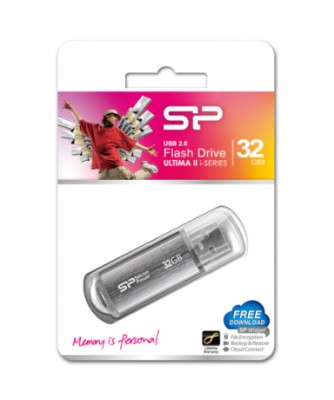 USB флеш накопитель Silicon Power 32GB Ultima II - I Series Silver USB флеш накопитель Silicon Power 32GB Ultima II - I Series Silver