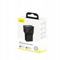 Сетевое зар. устр. универсальное Baseus Universal PPS 1USB+1C 18W (CCTY-01) черное