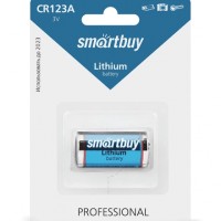 Литиевый элемент питания Smartbuy CR123A/1B (12/144) SBBL-123A-1B