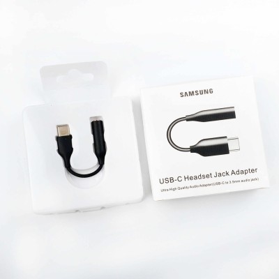 Кабель-переходник Type-C на AUX 3,5mm в коробке Кабель-переходник Type-C на AUX 3,5mm в коробке